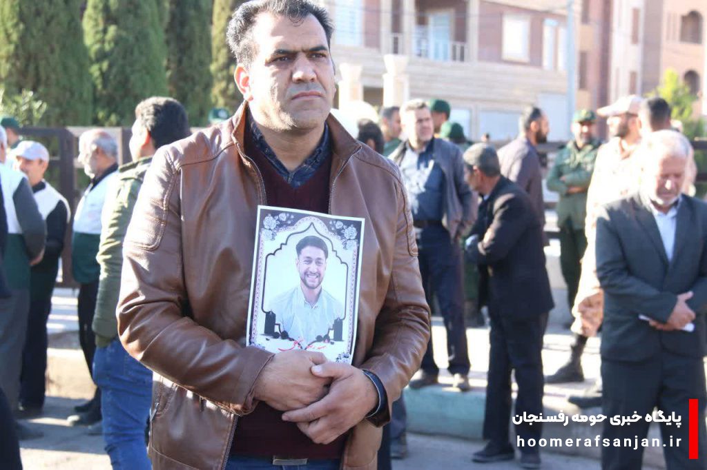 پیکر مطهر شهید ارتش در رفسنجان تشییع شد
